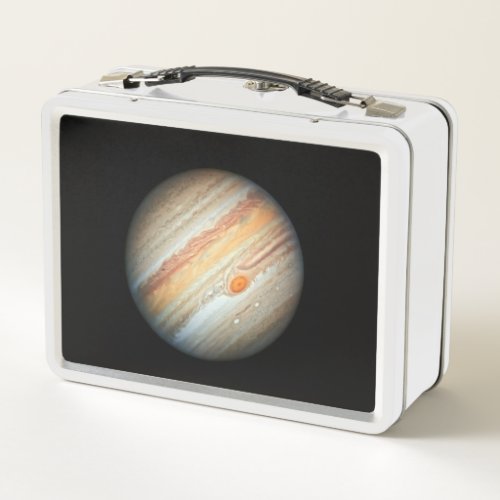 View of the Planet Jupiter Hubble Telescope Metal Lunch Box
