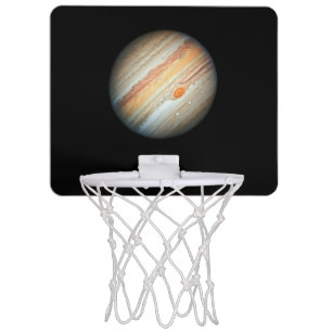 View of the Planet Jupiter (Hubble Telescope) Mini Basketball Hoop