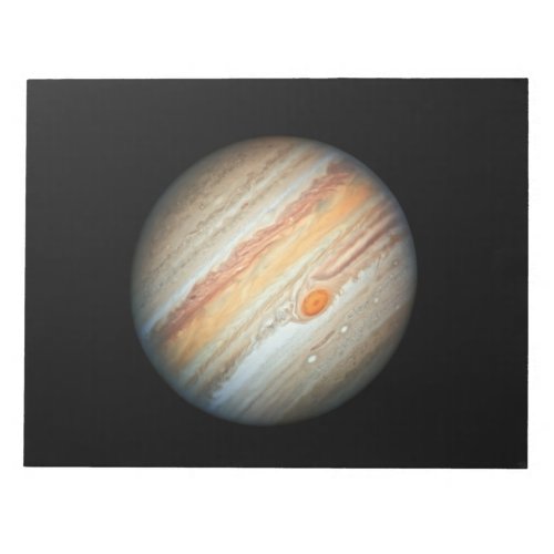 View of the Planet Jupiter Hubble Telescope Notepad