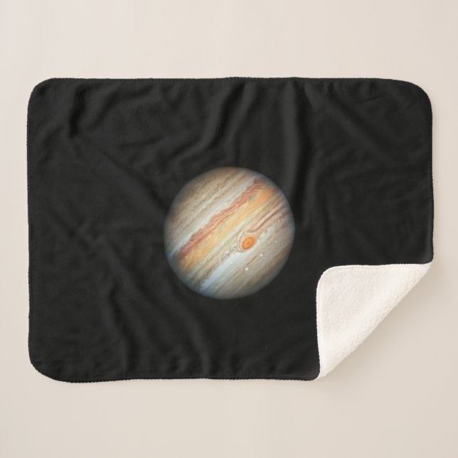 View of the Planet Jupiter (Hubble Telescope) Sherpa Blanket (Front (Horizontal))