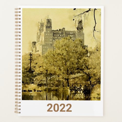 View of the Plaza_ NYC 2022 Desk Calendar Planner