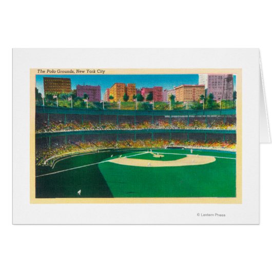 View of the Polo GroundsNew York, NY Cards (Front Horizontal)