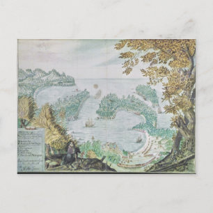 View of the Port of Acapulco Postcard