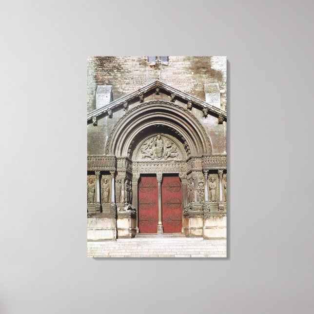 View of the portal canvas print (Front)