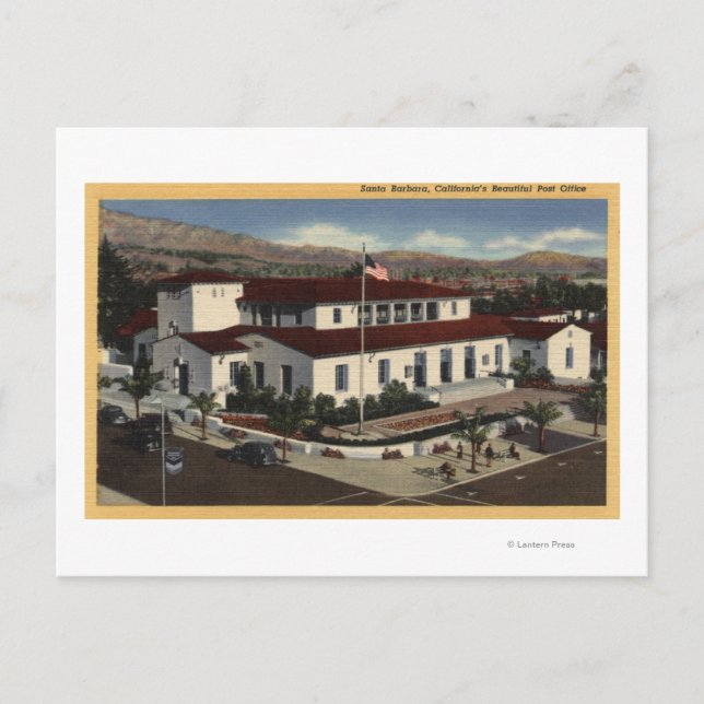 View of the Post Office # 2 Postcard (Front)