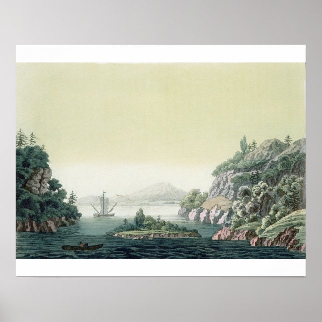 View of the Potomac river near Mount Vernon (colou Poster (Front)