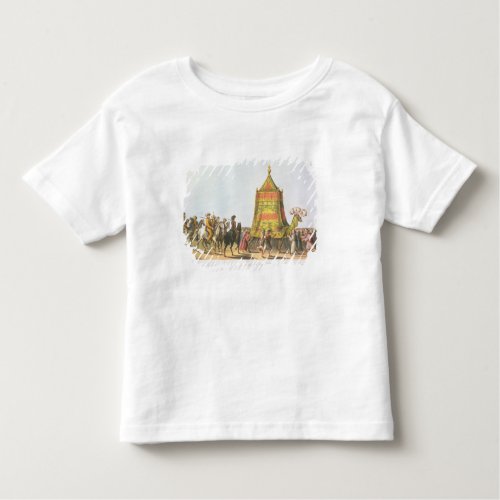 View of the Procession of the Sacred Camel prepara Toddler T_shirt