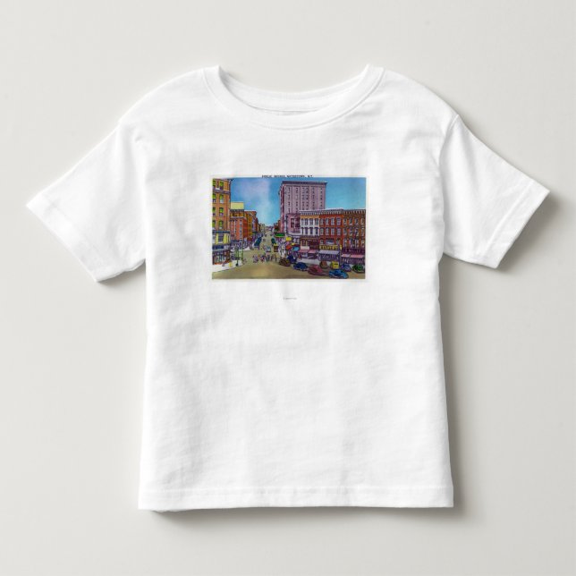 View of the Public Square Toddler T-shirt (Front)