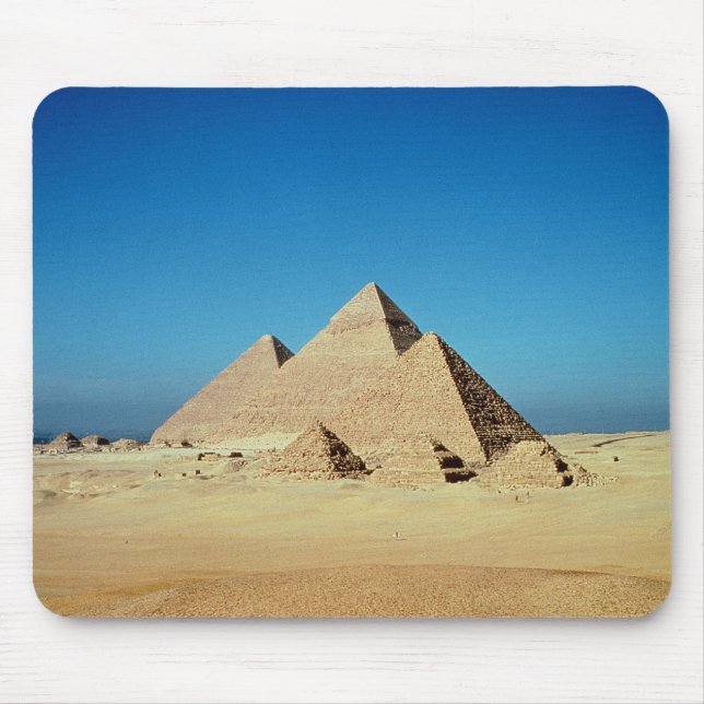View of the Pyramids Mouse Pad (Front)