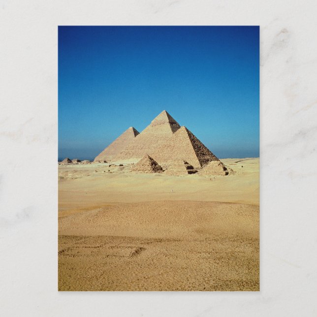 View of the Pyramids Postcard (Front)