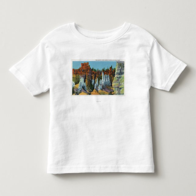View of the Queen's Court Toddler T-shirt (Front)