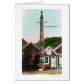 View of the Raven TotempoleWrangell, AK (Front)