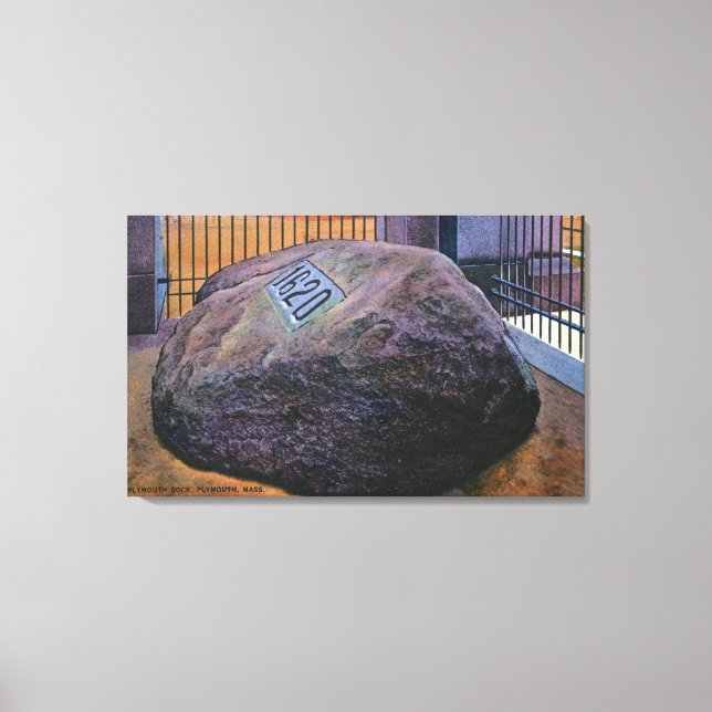View of the Real Plymouth Rock Canvas Print (Front)