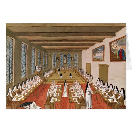 View of the Refectory Cards (Front Horizontal)
