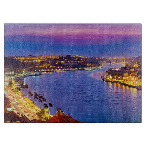View of the river Douro  Cutting Board