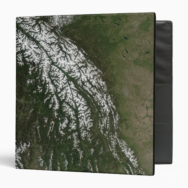 View of the Rocky Mountains Binder (Front/Inside)