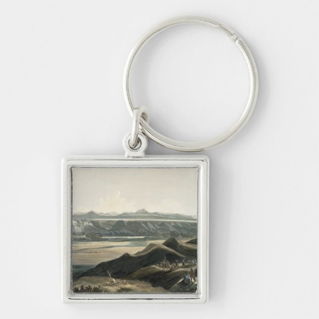 View of the Rocky Mountains, plate 44 from Volume Keychain (Front)