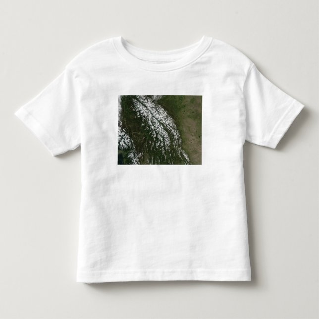 View of the Rocky Mountains Toddler T-shirt (Front)