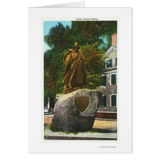 View of the Roger Conant Statue (Front)