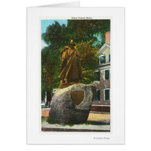 View of the Roger Conant Statue Cards