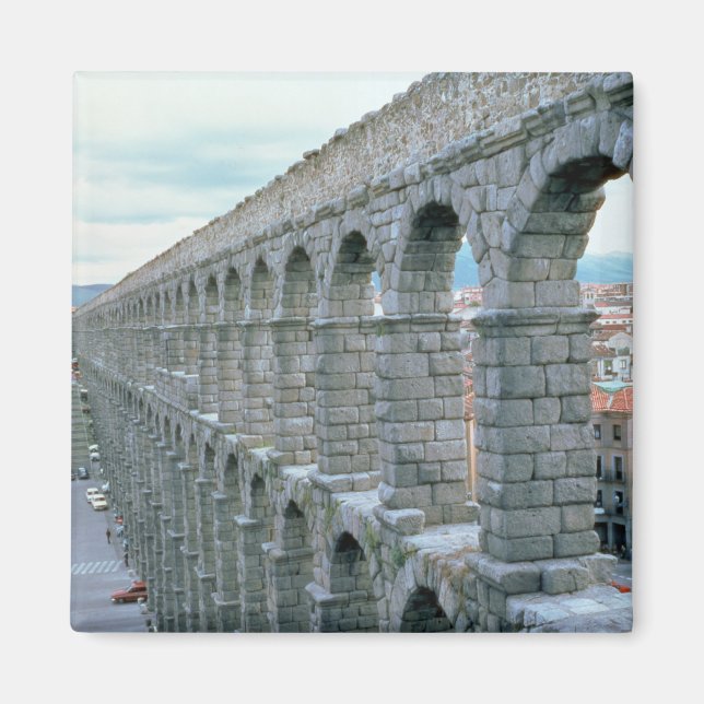 View of the Roman Aqueduct probably dating Magnet (Front)