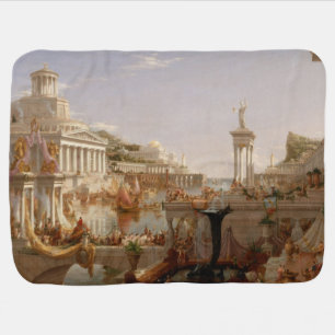 View of the Roman Empire (Consummation of Empire) Baby Blanket