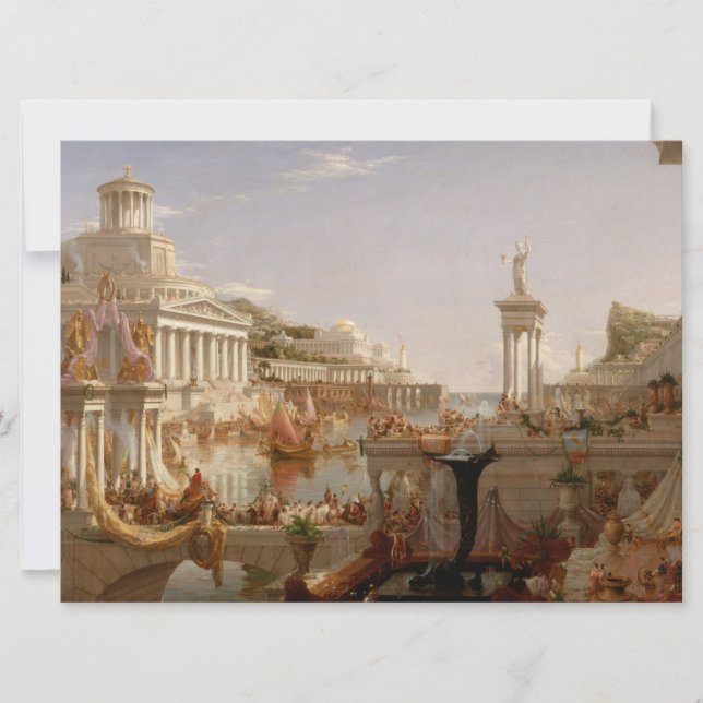 View of the Roman Empire (Consummation of Empire) Card (Front)