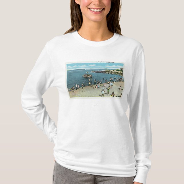 View of the Salem Willows Beach T-Shirt (Front)