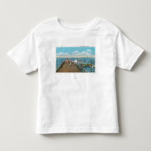 View of the Salem Willows Pier Toddler T-shirt