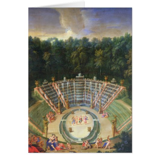 View of the Salle de Bal Cards (Front)