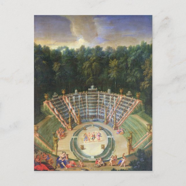 View of the Salle de Bal Postcard (Front)