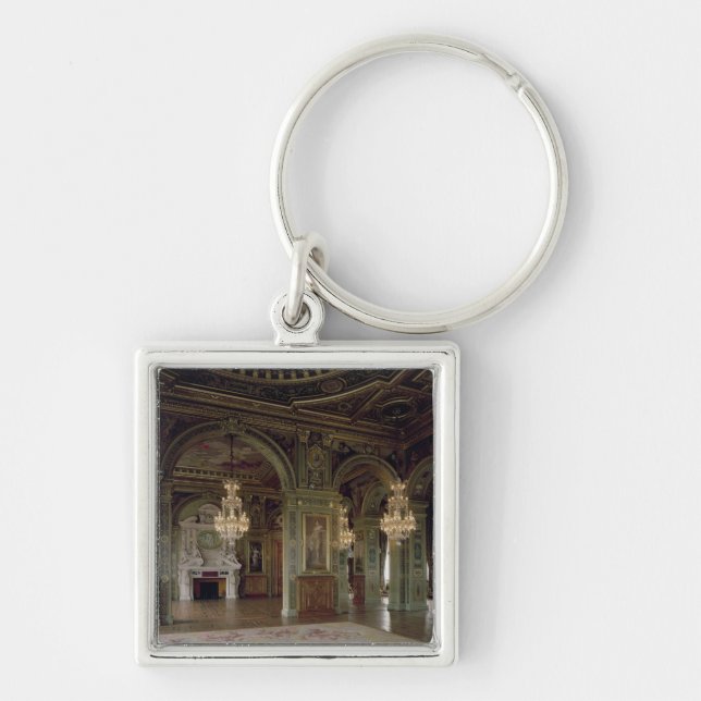 View of the Salle des Arts, after 1871 Keychain (Front)