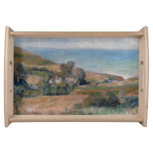 View of the Seacoast near Wargemont, August Renoir Serving Tray