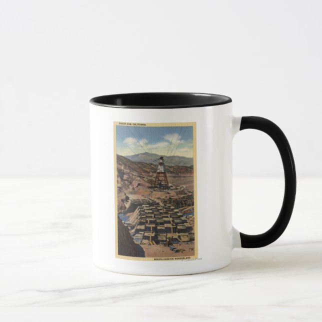 View of the Shasta Dam Mug (Right)