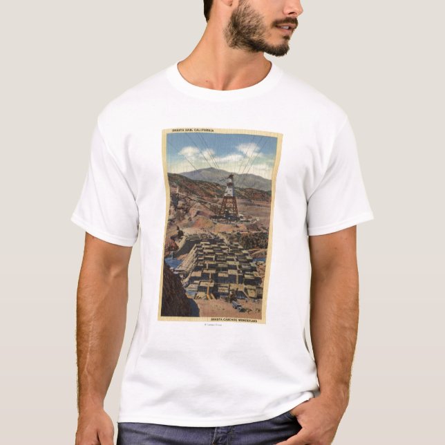 View of the Shasta Dam T-Shirt (Front)