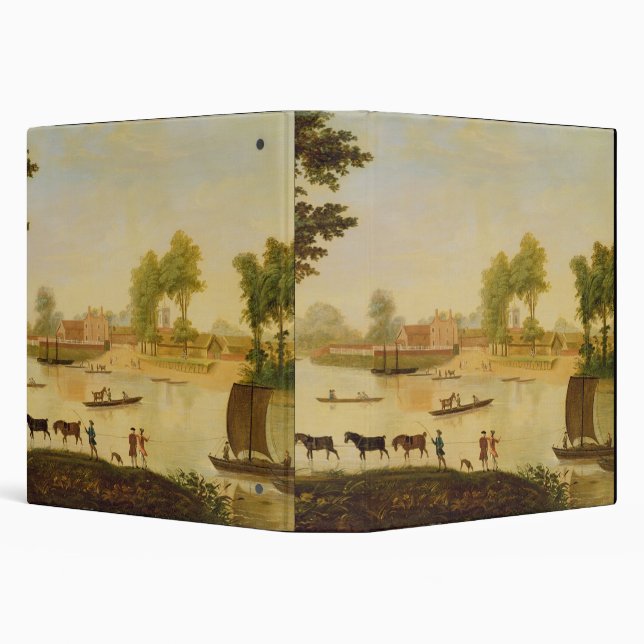 View of the Shepperton on the River Thames, after 3 Ring Binder (Background)