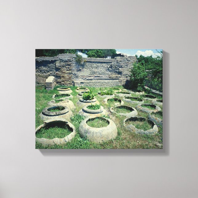 View of the shops canvas print (Front)