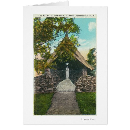 View of the Shrine at Sanitarium in Gabriels (Front)