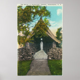 View of the Shrine at Sanitarium in Gabriels Poster