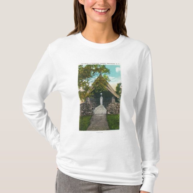 View of the Shrine at Sanitarium in Gabriels T-Shirt (Front)