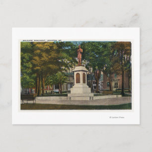 View of the Soldiers' Monument Postcard