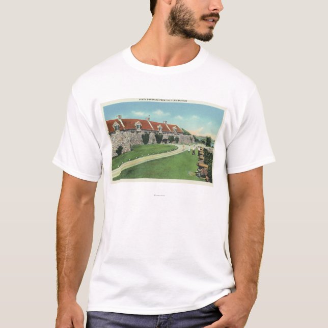 View of the South Barracks from the Flag T-Shirt (Front)