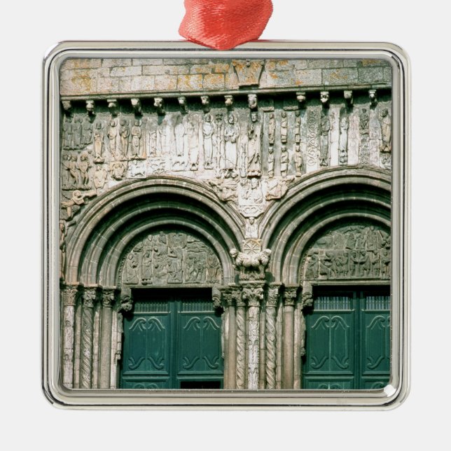 View of the south transept portal  c.1100-04 metal ornament (Front)