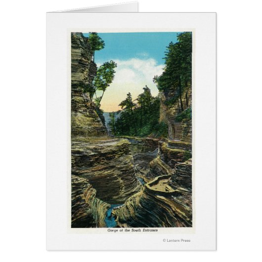 View of the Southern Entrance Gorge (Front)