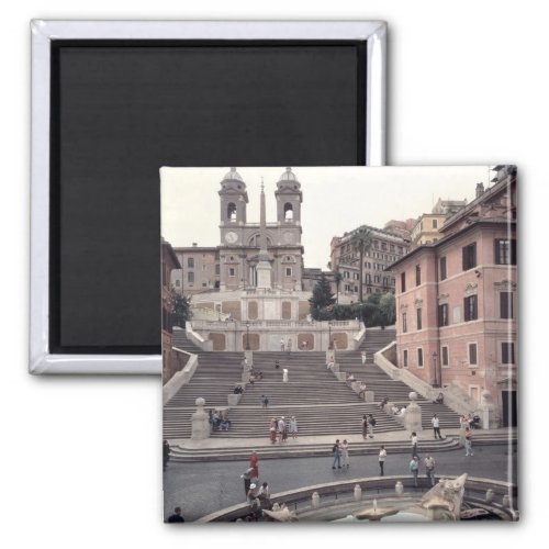 View of the Spanish Steps or Scalinata Magnet