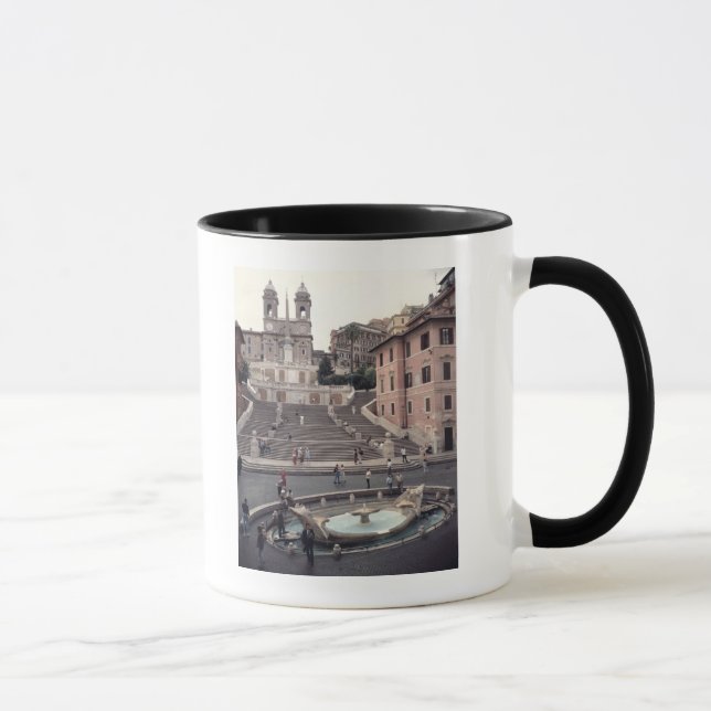 View of the Spanish Steps or Scalinata Mug (Right)