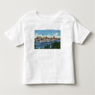View of the Steamer Hendrick Hudson Toddler T-shirt
