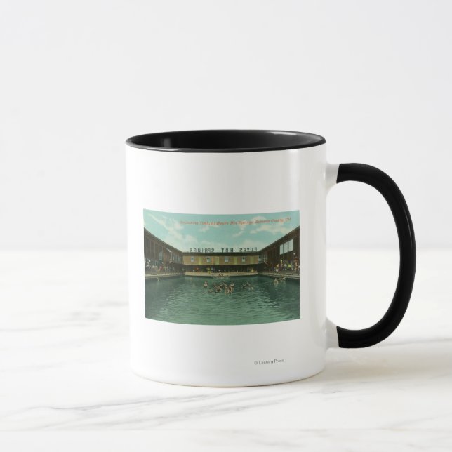 View of the Swimming Tank Mug (Right)