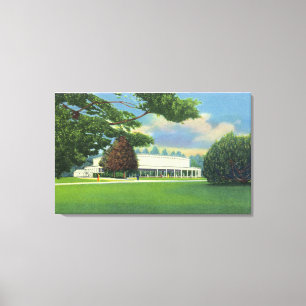 View of the Tanglewood Music Shed and Grounds Canvas Print