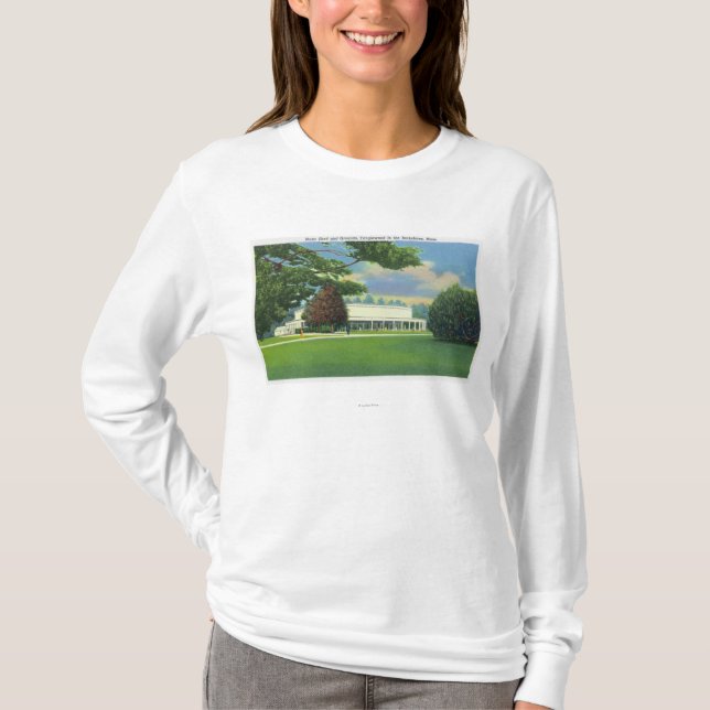 View of the Tanglewood Music Shed and Grounds T-Shirt (Front)
